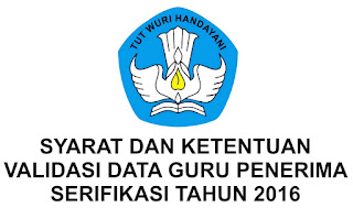 Persyaratan Sertifikasi Guru 2016