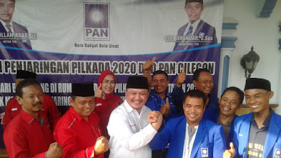 Kembalikan Formulir Penjaringan PAN, Reno Yanuar Optimis