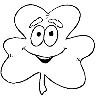 shamrock coloring pages, kids coloring pages