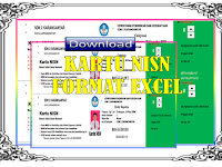 Aplikasi excel cetak kartu NISN terbaru 2017 secara otomatis