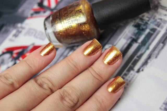 o.p.i., james bond, bond, mão feita, comprinhas, esmalte, nailpolish, glitter, gold, movie, golden eye, fan, fã, collection, coleção, importado,skyfall, 007