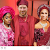 Lmao: So BBNaija's Bisola shares photo of Prince Harry and Meghan Markle's in BankyW And Adesua's traditional wedding Attire with herself next to them
