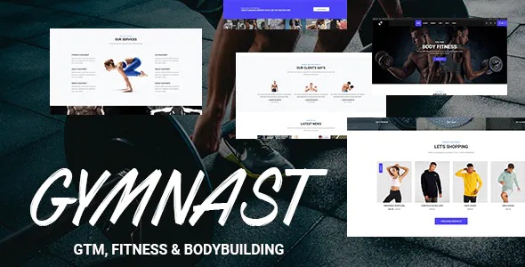 Best GYM, Fitness, Bodybuilding, Yoga and Nutrition Bootstrap Template