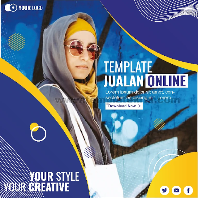 Download Desain Feed Instagram Jualan Toko Online CorelDraw Dan Photoshop