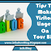 Tips To Make Visitors Linger in Your Blog