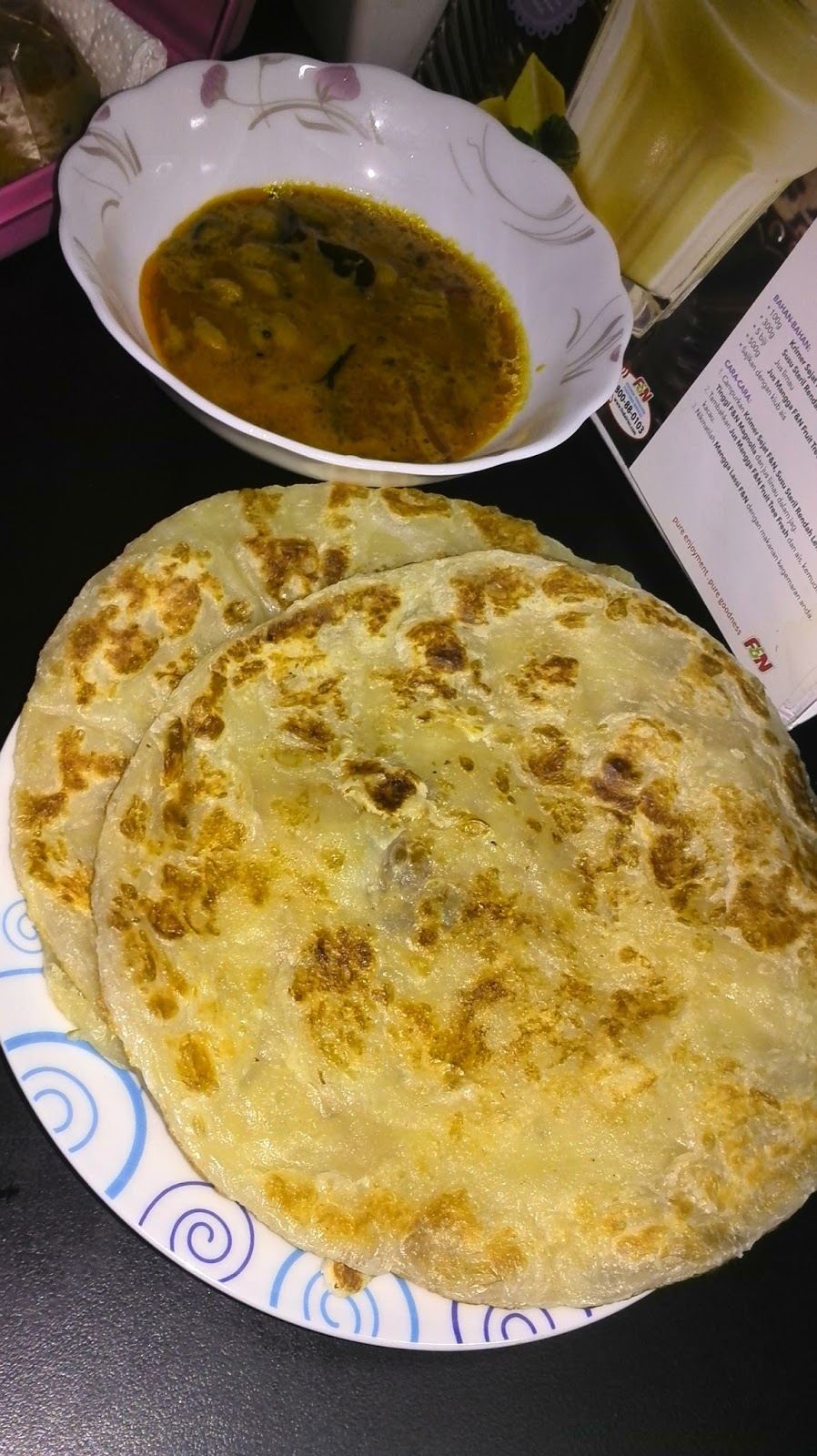 Namakucella: BEKAL ROTI CANAI SEGERA