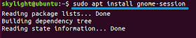 Cara Install Gnome-Session pada Linux Ubuntu