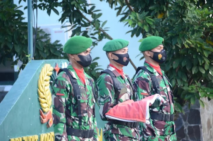 Upacara Bendera, Memupuk Jiwa Kejuangan, Patriotisme, Nasionalisme dan Solidaritas Prajurit Bersama ASN TNI Korem 141/Tp 