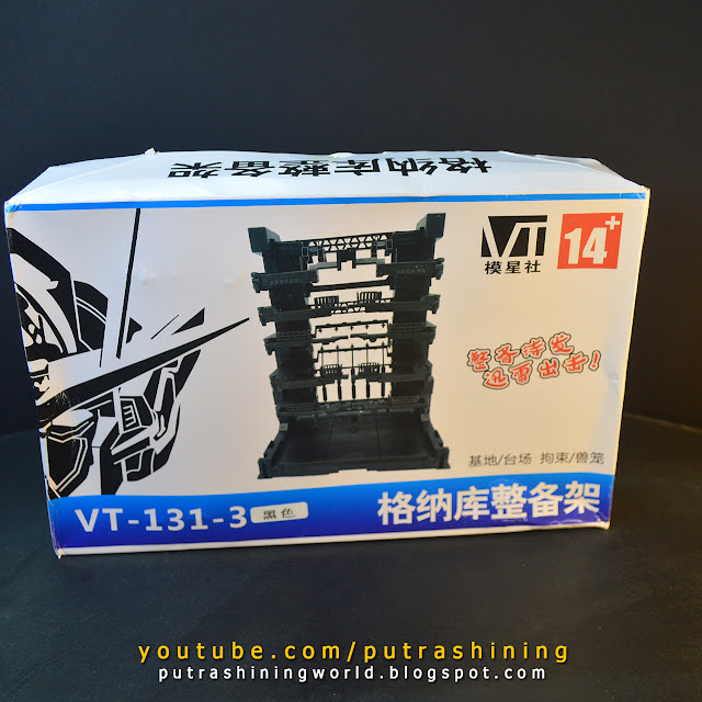 VT Energy and Repair Garage (VT-131-3) Review - MG RX-0 Unicorn Gundam MS Cage by Putra Shining