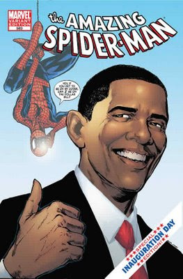 obama meets the amazing spiderman