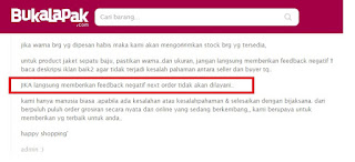 review buruk bukalapak