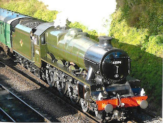 Jubilee class steam locomotive No.45596 Bahamas