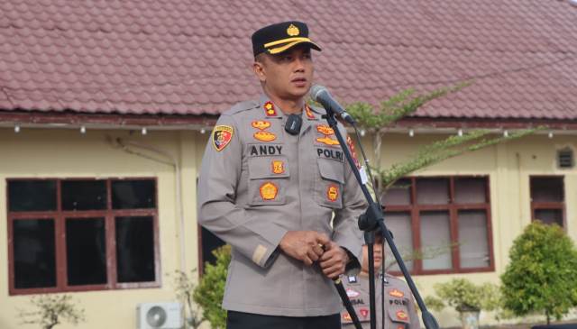 Kapolres Aceh Timur Memberikan Reward Kepada Kasat Reskrim dan Anggota, Ini Prestasinya