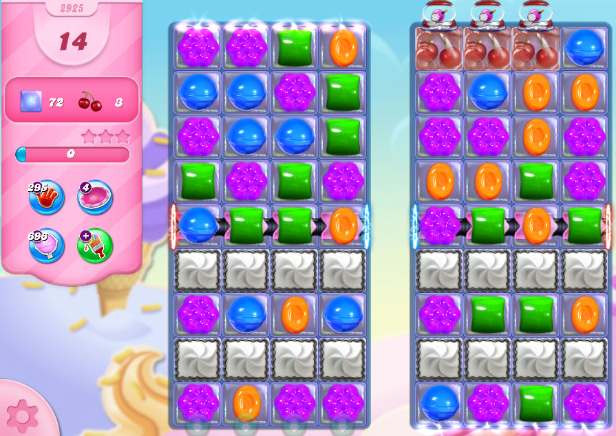 Candy Crush Saga level 2925