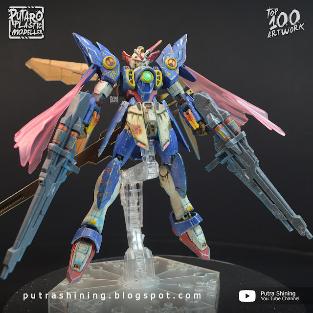 Putra Shining Top 100 Artwork | Gunpla | Transformers | Toys | Customize Weathering