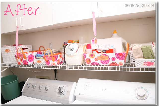 Storage and Organization ideas for the Laundry Room
