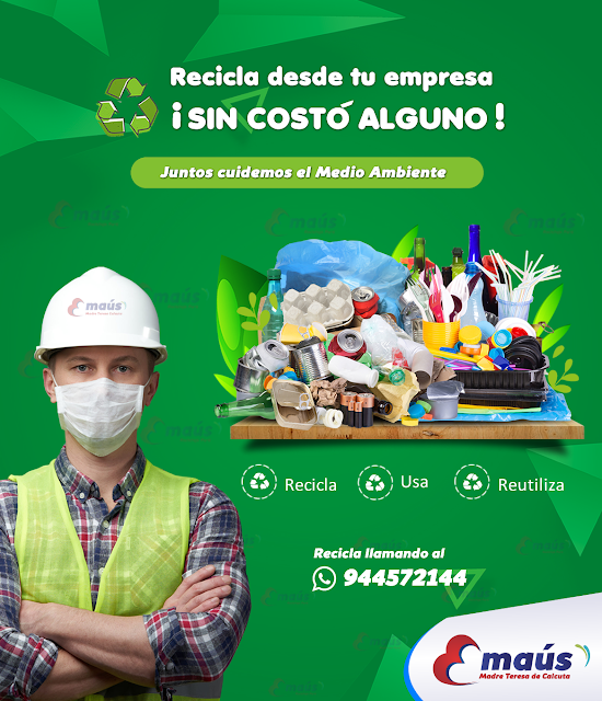 Reciclaje sin costo alguno