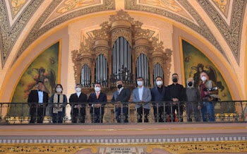 Rescatan, sociedad y gobierno, órgano monumental de San Pedro Cholula