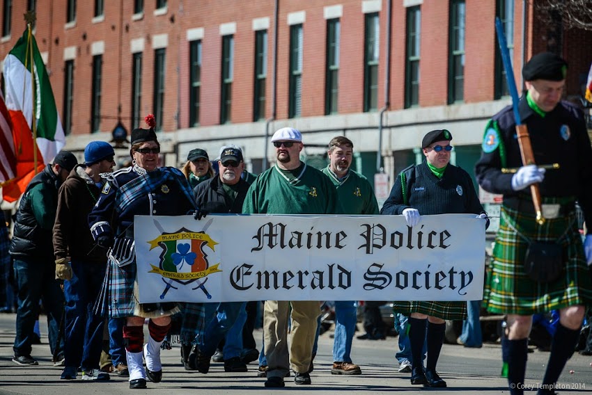 Portland, Maine March 2014 St. Patrick's Day Parade Commercial Street photo by Corey Templeton