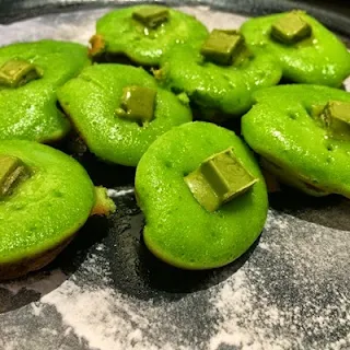 Resep Cara Membuat Kue Cubit green tea