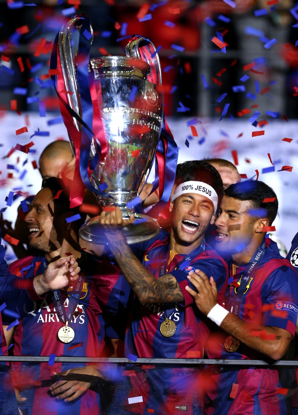 El festejo de la quinta Champions del Barça en imágenes