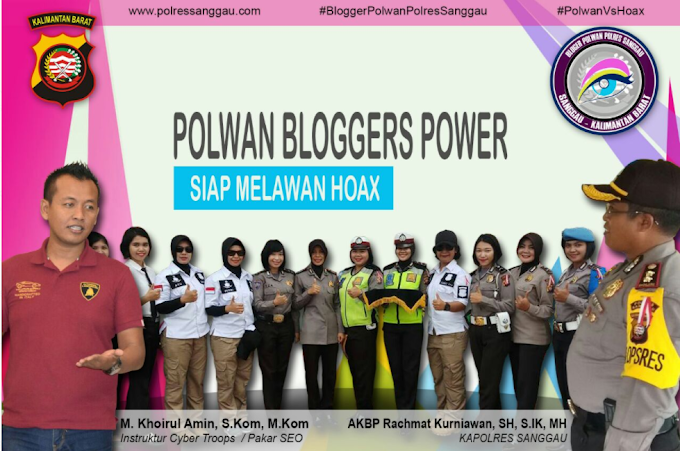 Blogger Sanggau : Komunitas Blogger Polwan Polres Sanggau