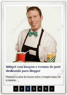 Widget aleatório de posts recentes para Blogger