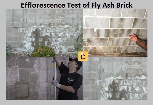 Efflorescence Test of Fly Ash Brick As Per IS Code 3495 Part-3