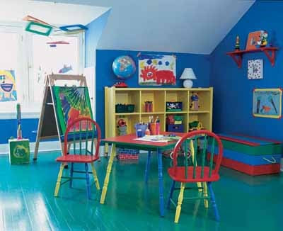 Game Room Decorating Ideas on Playroom Decorating Ideas The Playroom Is Akin To A Recreational Room