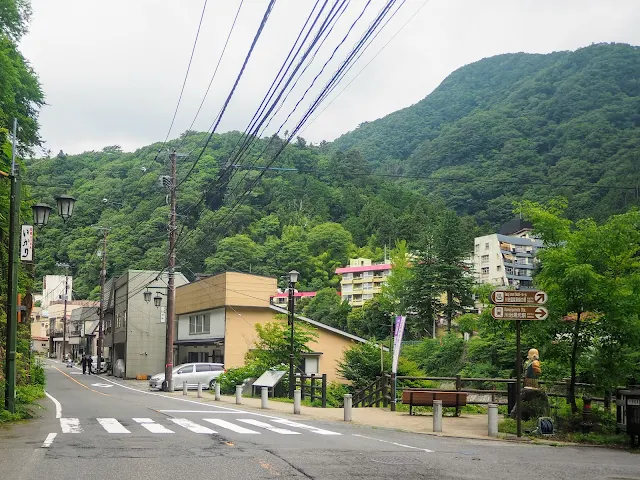 会津西街道　川治温泉