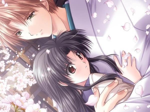 3D Anime Couples Hugging HD Wallpapers Free Download