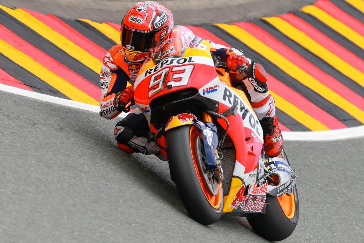 Hasil Kualifikasi MotoGP Sachsenring Jerman Marquez Pole Lorenzo