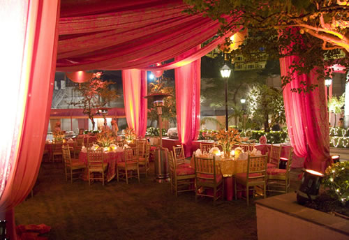 Indian peacock wedding decorations