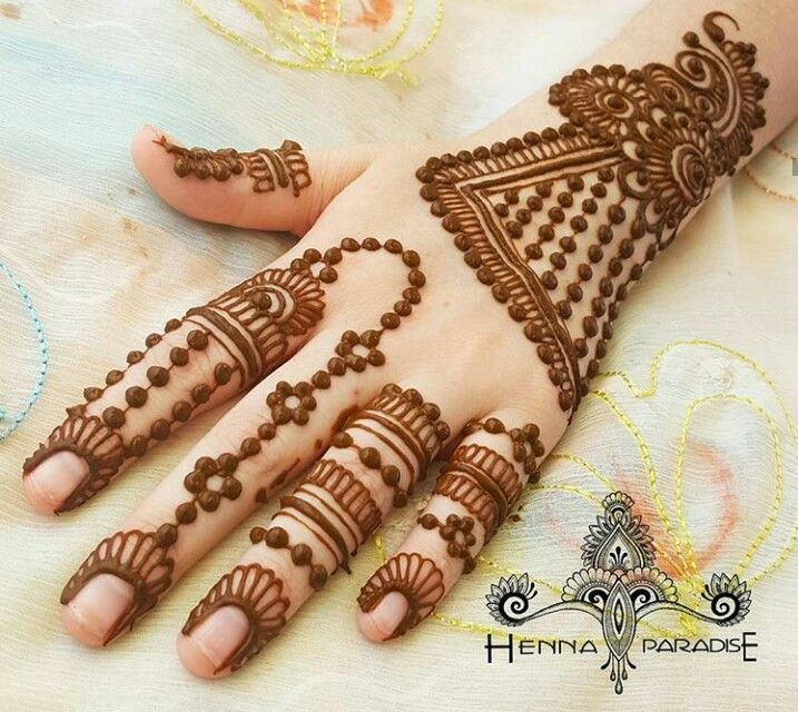 220 Easy Mehndi Designs For Left Hand Right Hand Front Hand