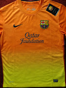 Nike jersey for Barcelona jersey. The condition is brand new with tags, . (dsc )