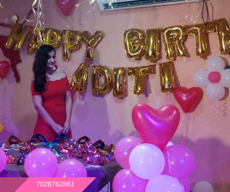  Romantic  Room  Decoration  For Surprise  Birthday  Party in 