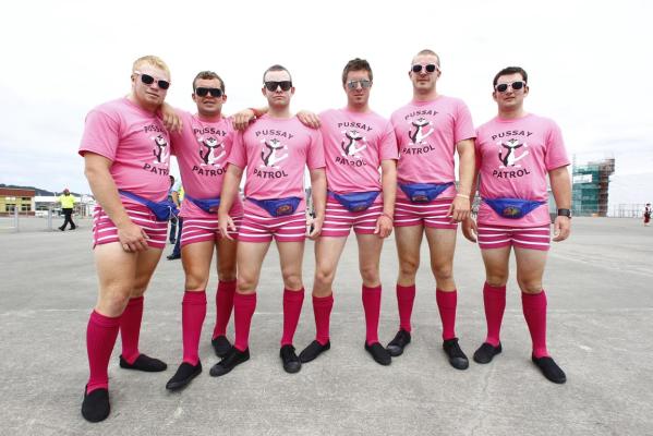 pussy patrol costumes rugby sevens