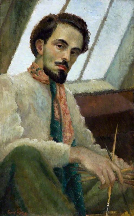 Sidney Smith, Self Portrait, Portraits of Painters, Fine arts, Portraits of painters blog, Paintings of Sidney Smith, Painter Sidney Smith