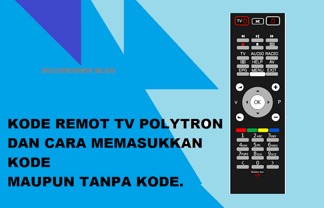 Kode remot TV POLYTRON JOKER