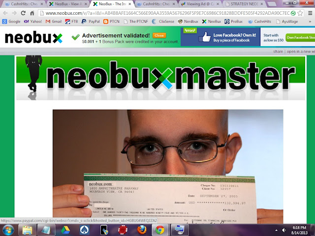 Neobux Master Referral Scam