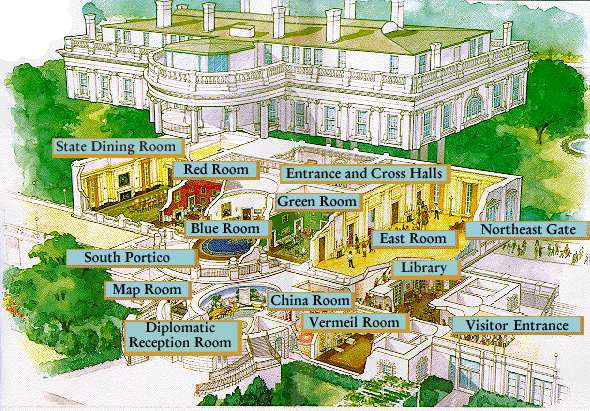 west wing floor plan