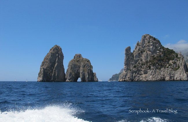 Capri Boat ride Italy