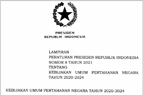 Peraturan Presiden (Perpres) Nomor 8 Tahun 2021 tentang Kebijakan Umum