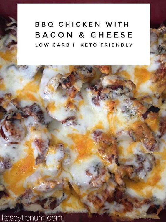 TweetEmail TweetEmail Share the post "BBQ Chicken with Bacon & Cheese {low carb / keto friendly}"