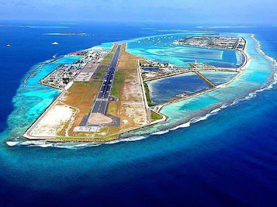 Airport in Maldives