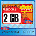 Voucher Indosat Freedom 2 GB