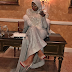 Muslim Teenage girl steps out looking stunning while covered up for her High School prom 