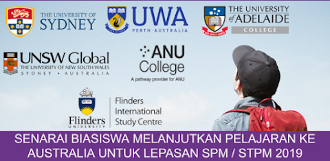 biasiswa 2019 lepasan spm