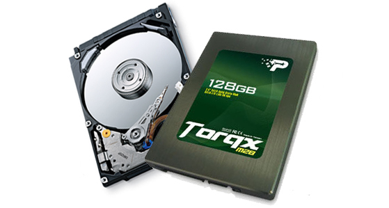 Hard disk drive or SSD