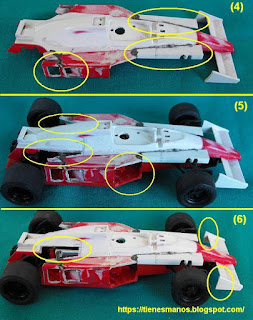 Como transformar un McLaren M25 de Slot